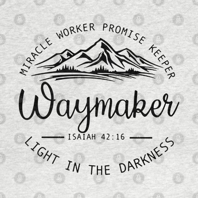 Waymaker Miracle Worker Promise by eraillustrationart